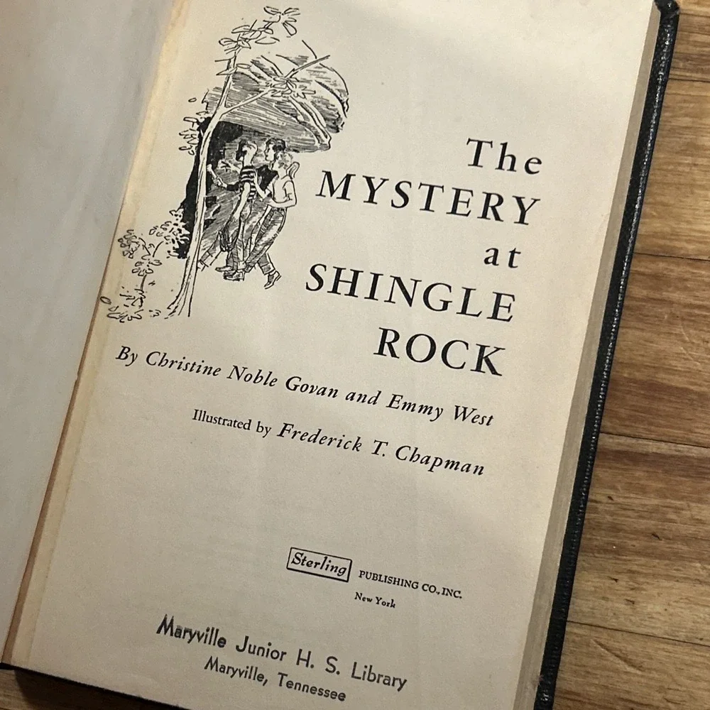 MYSTERY AT SHINGLE ROCK CHRISTINE NOBLE GOVAN EMMY WEST 1955